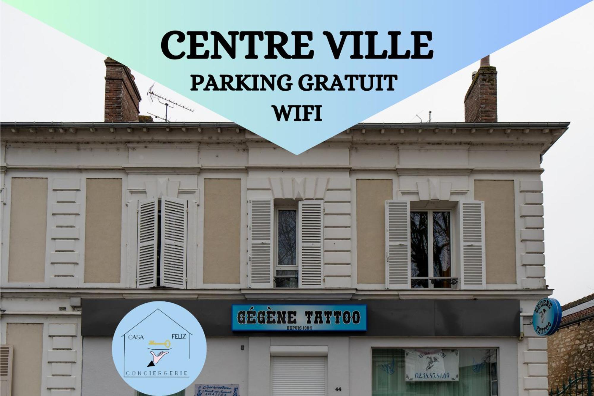 Appart Chez Gegene Montargis Buitenkant foto